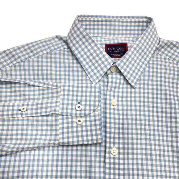 NEW UNTUCKit Roussillon Button Shirt - Picture 1 of 5